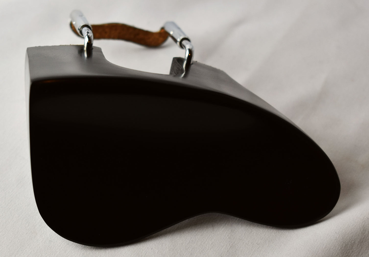Extra High (40 or 50mm) Berber Violin Chinrest in Ceylonese Ebony by Figaro Importers
