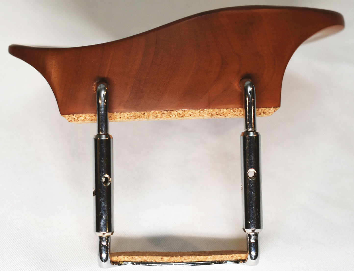Handmade Houston Violin Chinrest in Himalayan Boxwood, Ceylonese Ebony, or Indian Rosewood