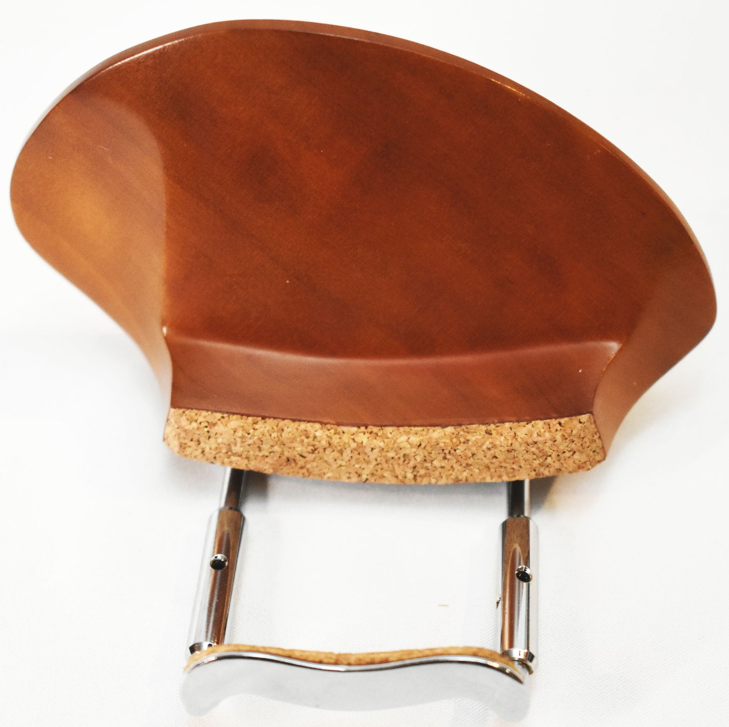 Handmade Houston Violin Chinrest in Himalayan Boxwood, Ceylonese Ebony, or Indian Rosewood