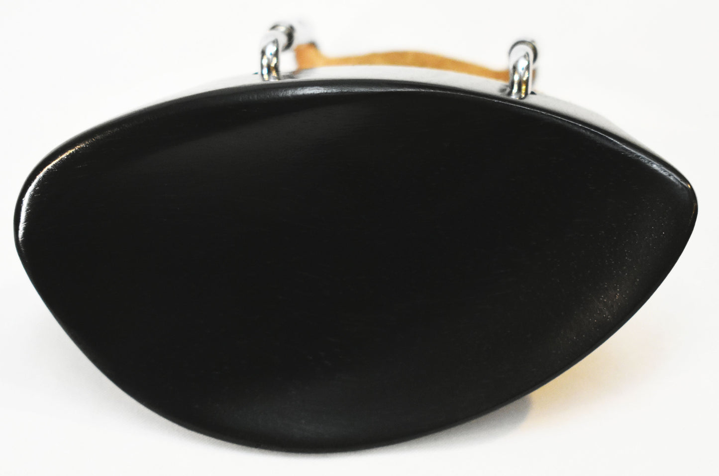 Handmade Houston Violin Chinrest in Himalayan Boxwood, Ceylonese Ebony, or Indian Rosewood