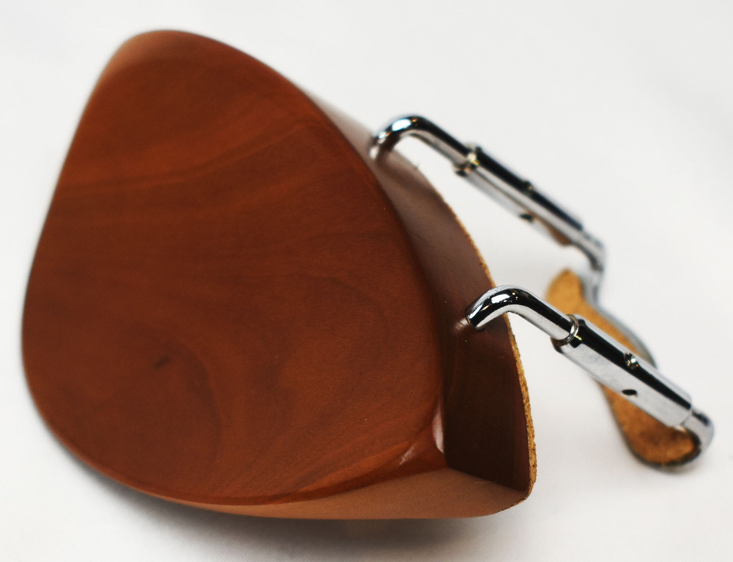 Handmade Northwoods Violin Chinrest in Boxwood, Ebony, or Rosewood