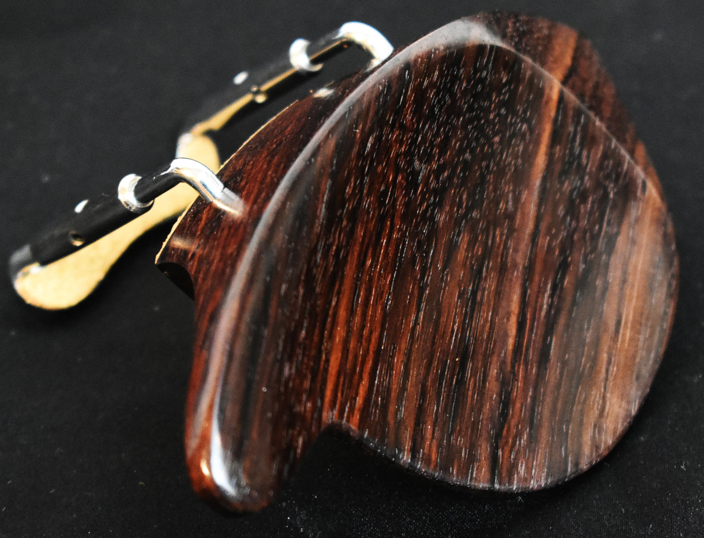 Handmade Stuber Violin Chinrest in Ebony, Boxwood or Rosewood