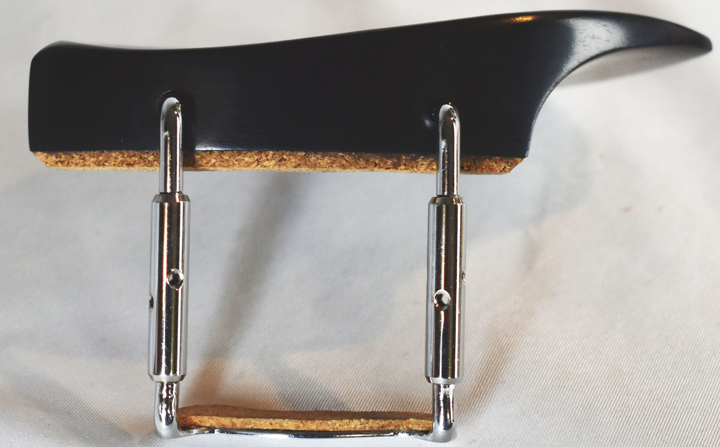 Handmade Northwoods Violin Chinrest in Boxwood, Ebony, or Rosewood