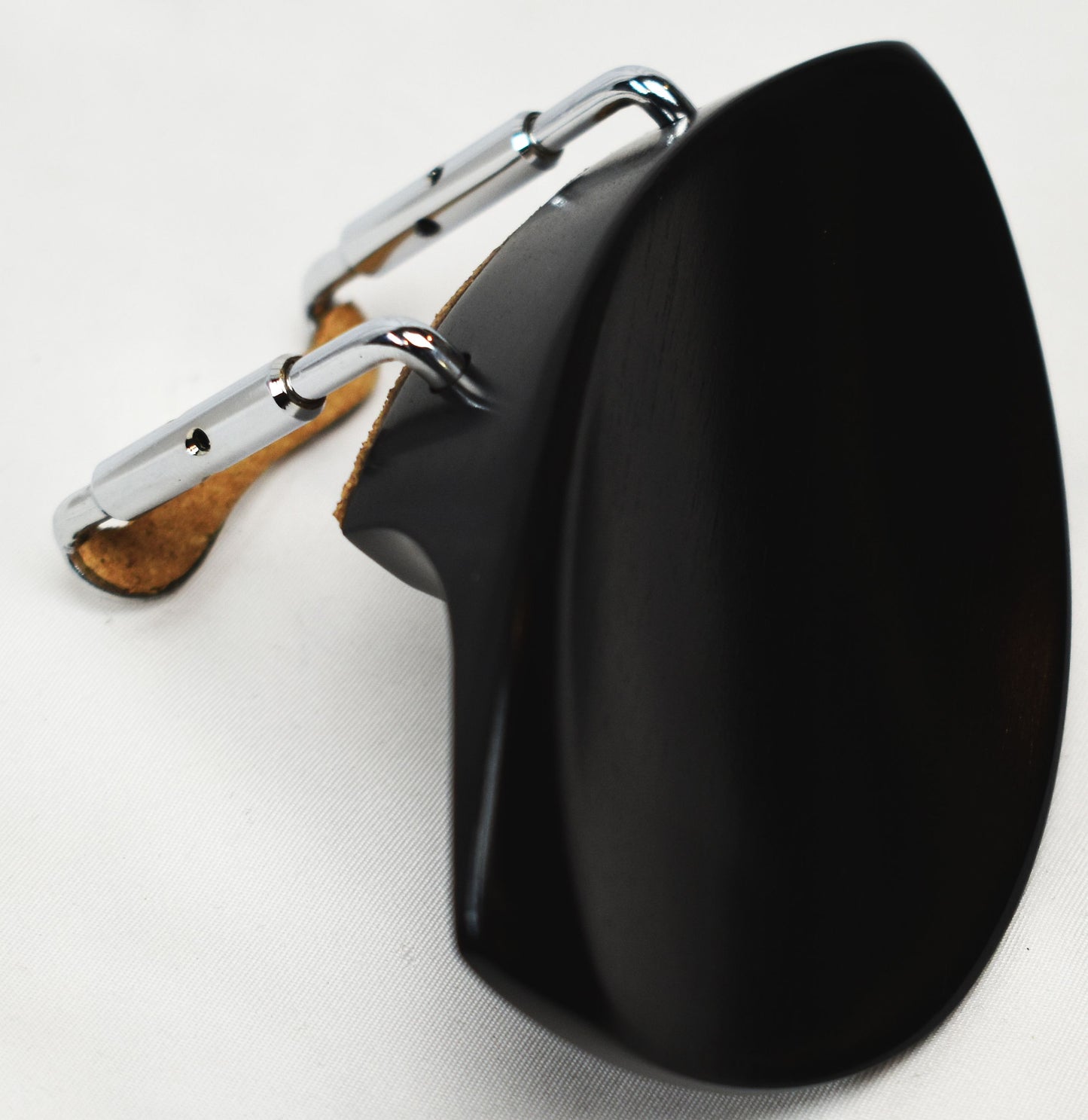 Handmade Northwoods Violin Chinrest in Boxwood, Ebony, or Rosewood