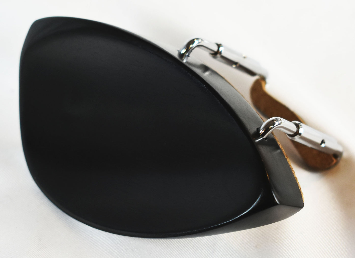 Handmade Northwoods Violin Chinrest in Boxwood, Ebony, or Rosewood