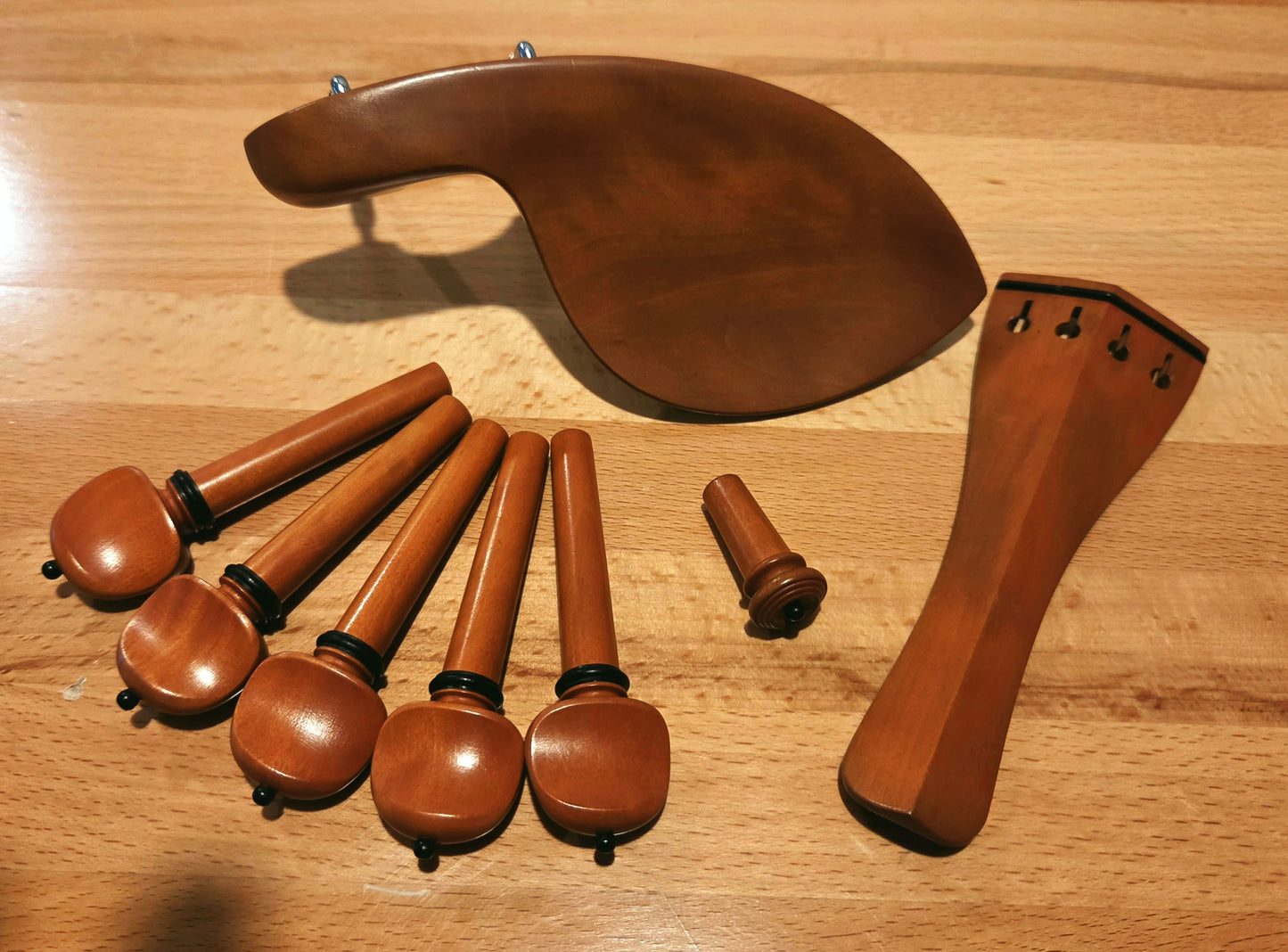 Handmade Deluxe Viola Parts Set in Indian Rosewood Decorated with Boxwood Accents (Copy)