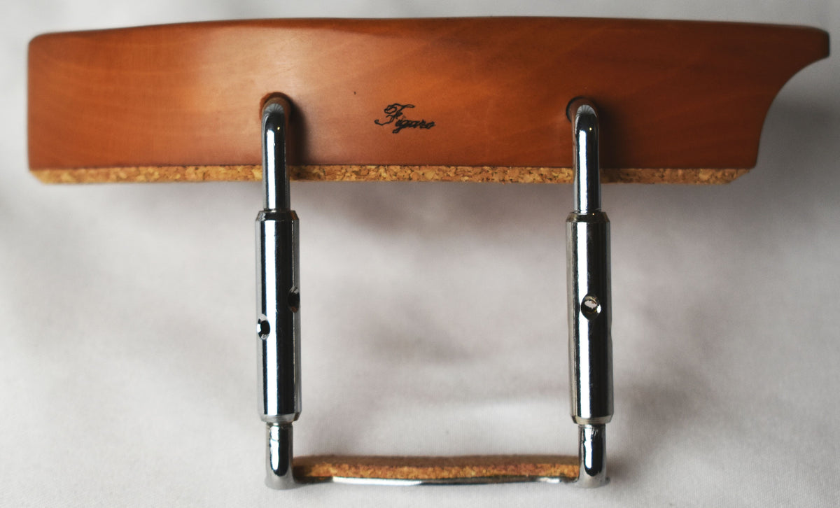 Handmade Berlin Violin or Viola Chinrest in Ceylonese Ebony or Himalayan Boxwood by Figaro Importers