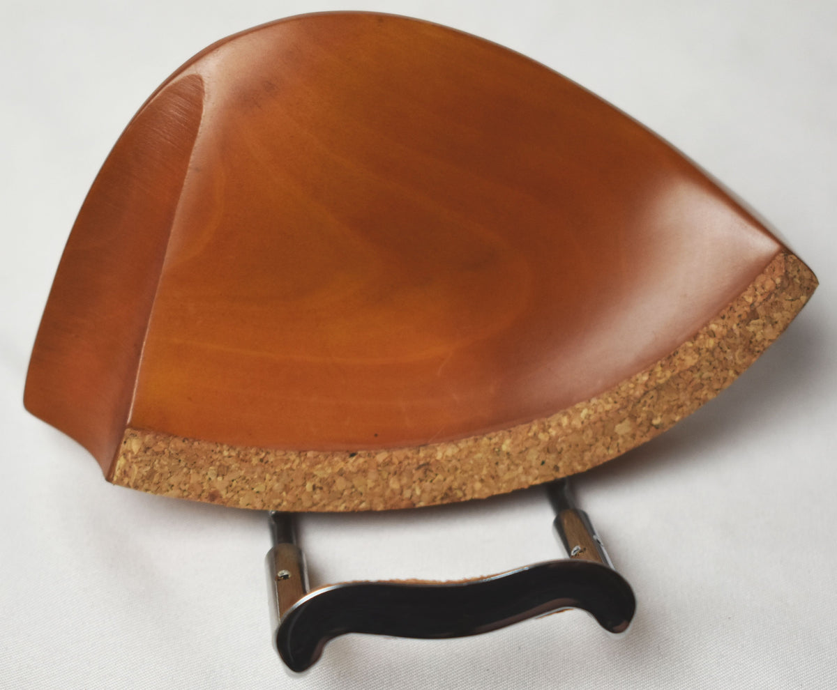 Handmade Berlin Violin or Viola Chinrest in Ceylonese Ebony or Himalayan Boxwood by Figaro Importers
