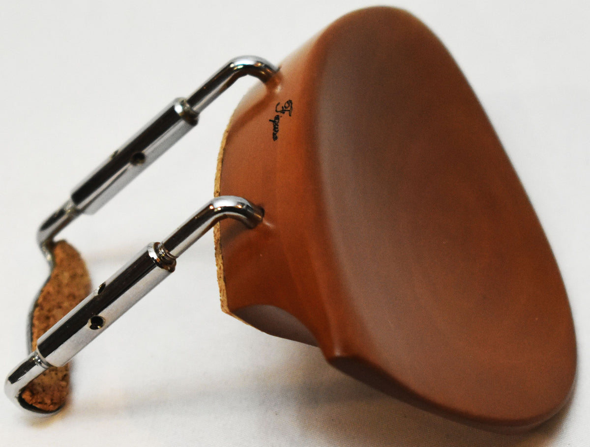 Handmade Berlin Violin or Viola Chinrest in Ceylonese Ebony or Himalayan Boxwood by Figaro Importers