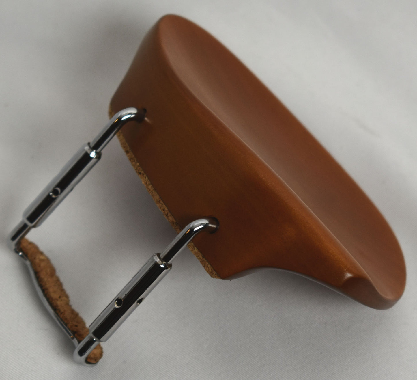 Handmade Brandt Violin Chinrest in Himalayan Boxwood, Ceylones Ebony, or Indian Rosewood by Figaro Importers