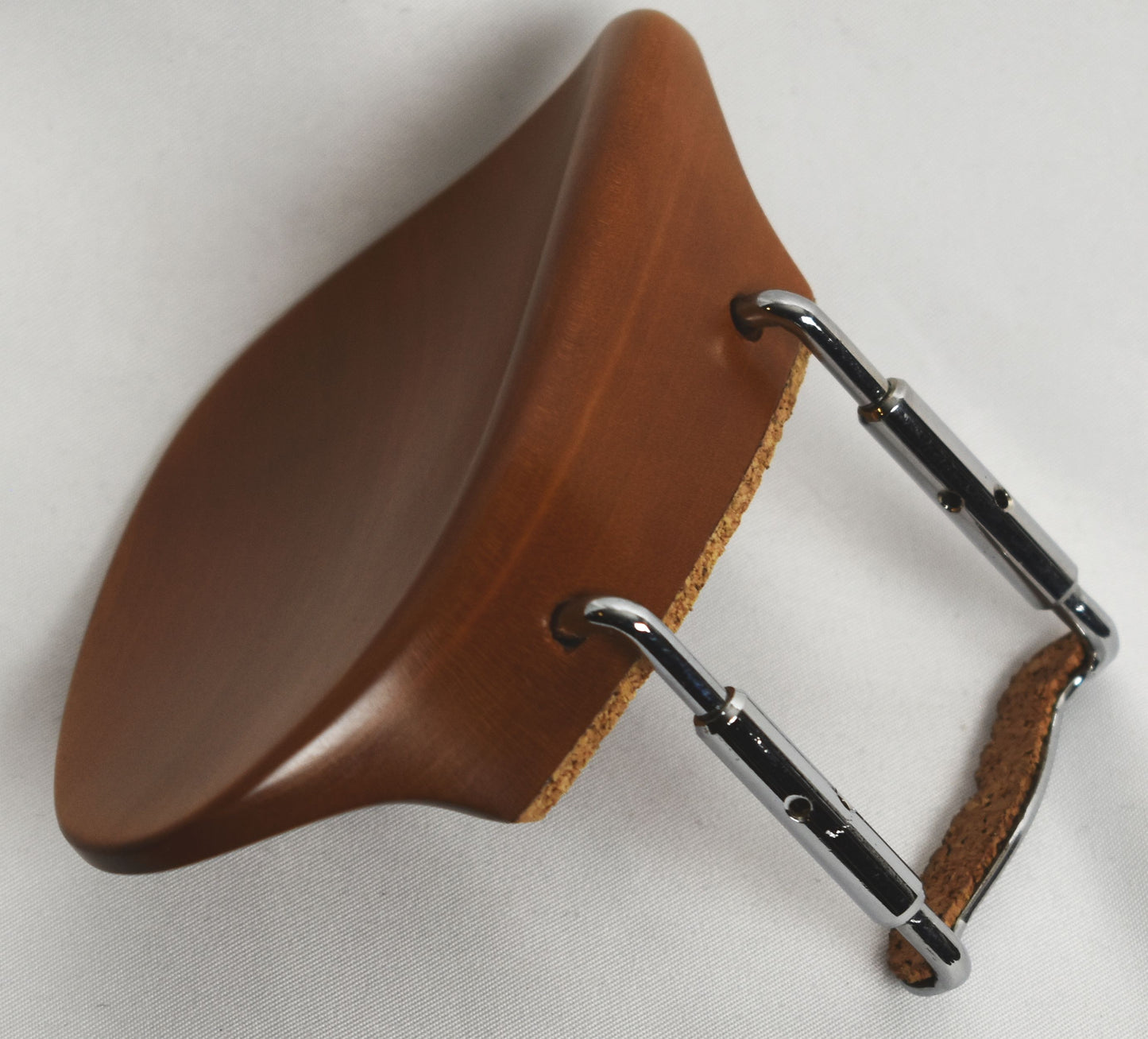 Handmade Brandt Violin Chinrest in Himalayan Boxwood, Ceylones Ebony, or Indian Rosewood by Figaro Importers