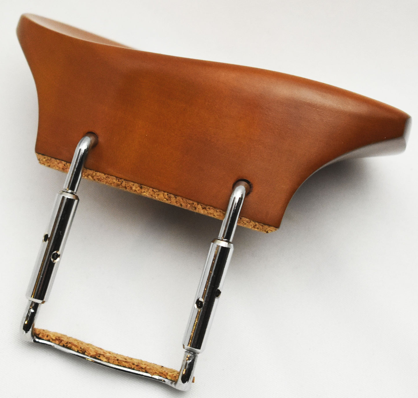 Handmade Extra High (35 mm) Brandt Violin Chinrest in Himalayan Boxwood, Ceylonese Ebony, or Indian Rosewood by Figaro Importers