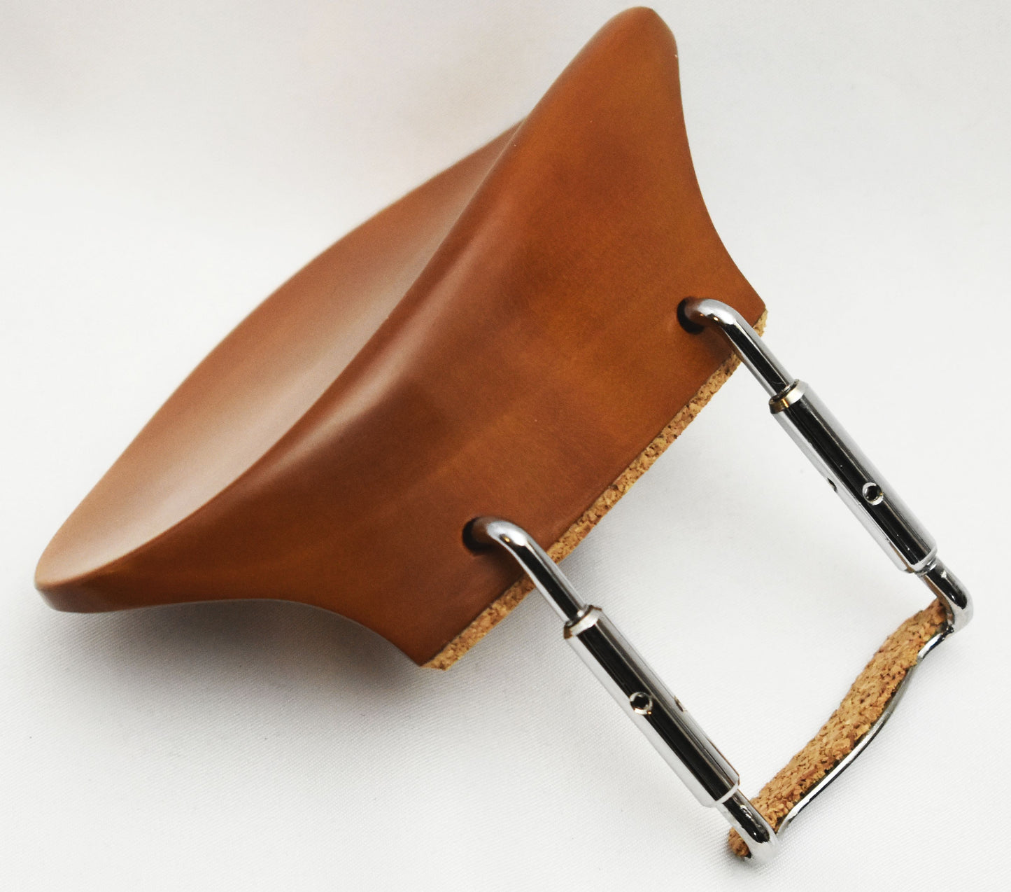 Handmade Extra High (35 mm) Brandt Violin Chinrest in Himalayan Boxwood, Ceylonese Ebony, or Indian Rosewood by Figaro Importers