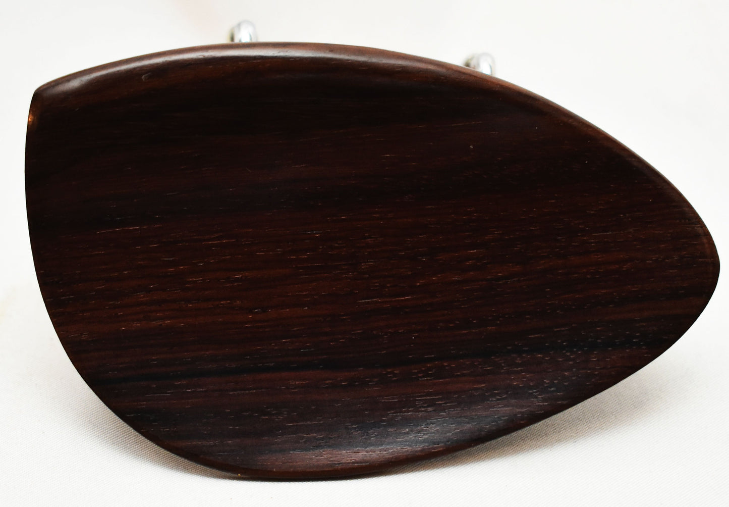 Handmade Extra High (35 mm) Brandt Violin Chinrest in Himalayan Boxwood, Ceylonese Ebony, or Indian Rosewood by Figaro Importers