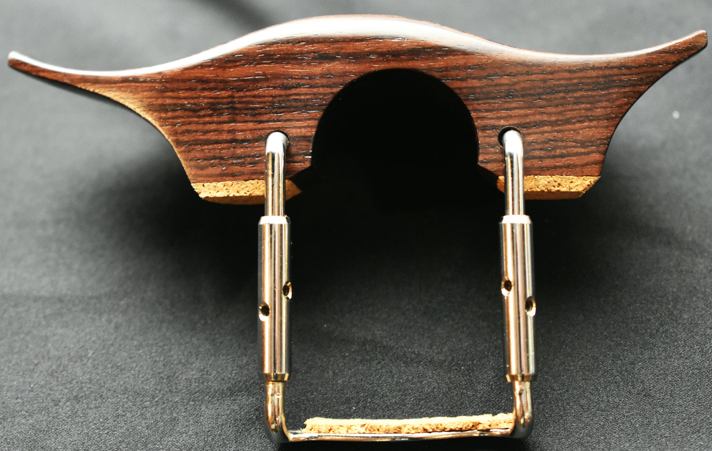 Handmade Darmstadt Violin Chinrest in Himalayan Boxwood, Ceylonese Ebony, or Indian Rosewood by Figaro Importers