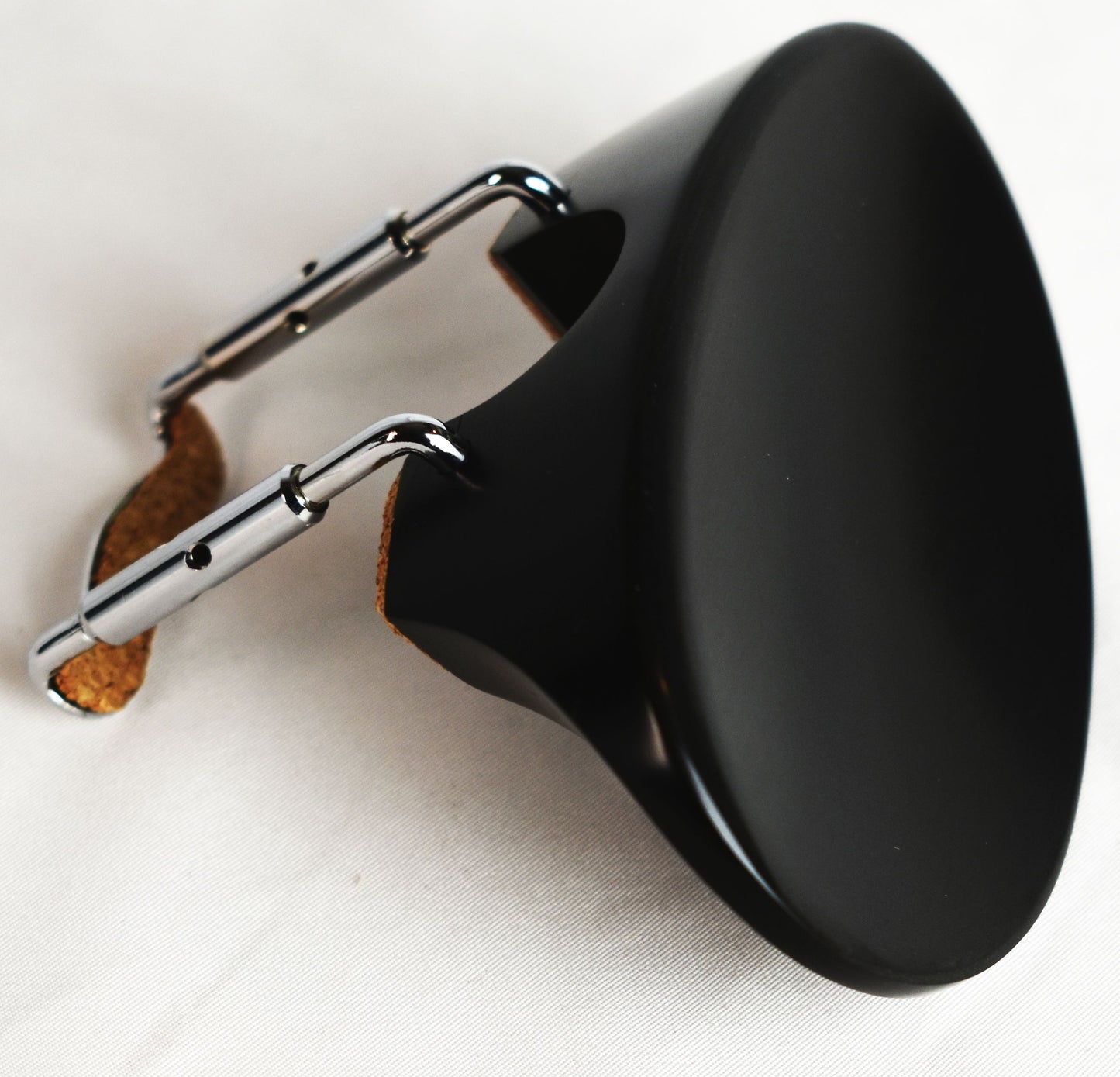 Handmade Flesch Violin Chinrest in Nero