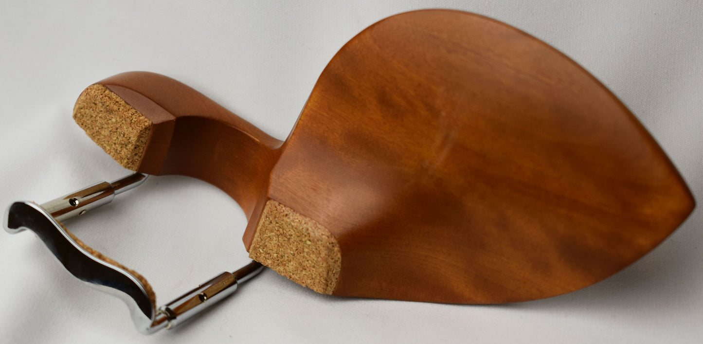 Standard Guarneri Violin Chinrest in Ceylonese Ebony, Indian Rosewood or Himalayan Boxwood by Figaro Importers