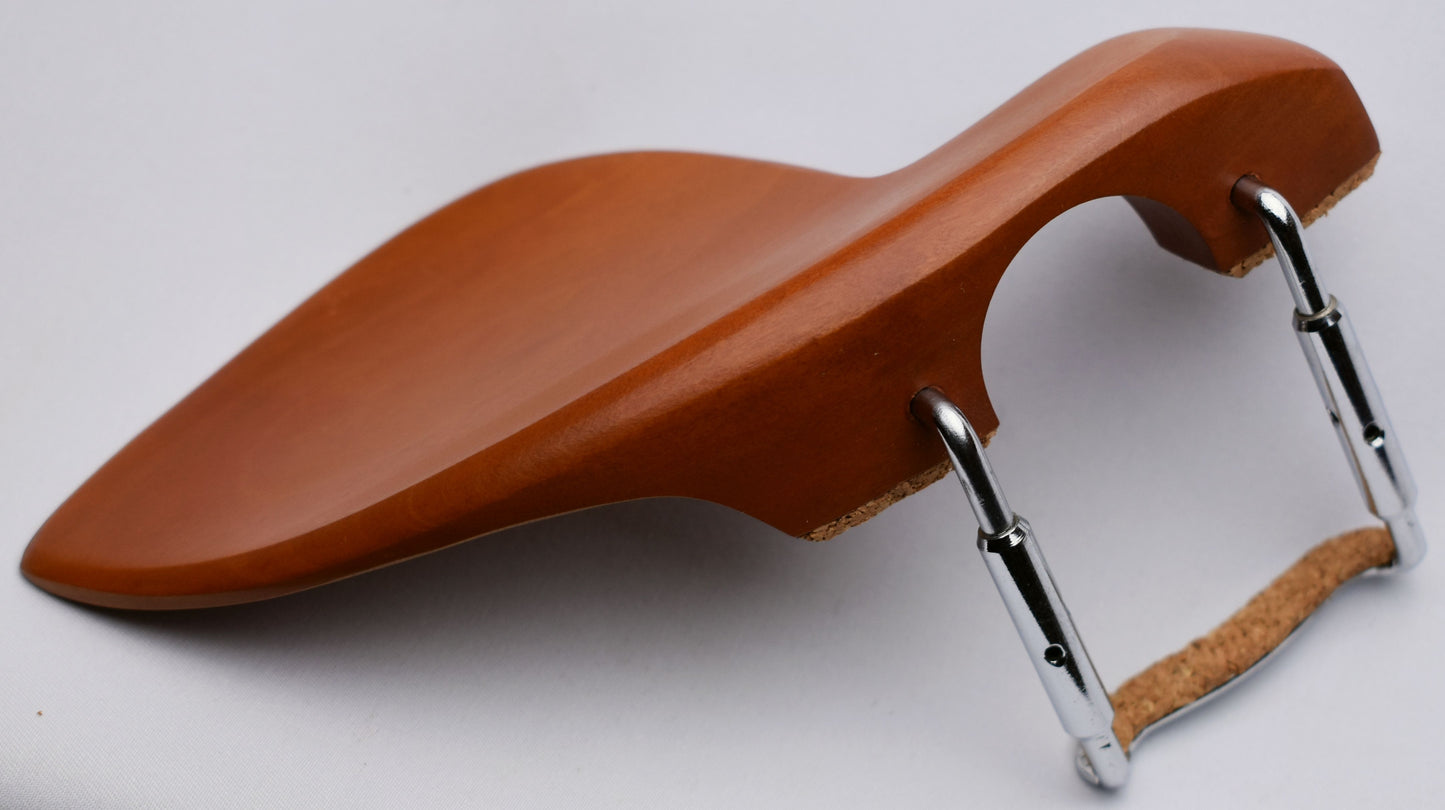 Handmade Elegant Guarneri Violin Chinrest in Ceylones Ebony, Indian Rosewood or Himalayan Boxwood by Figaro Importers