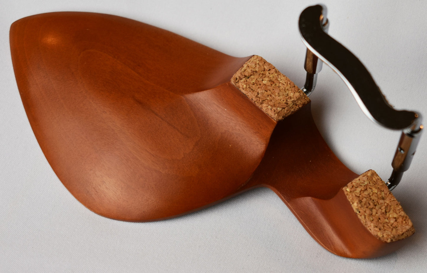 Handmade Elegant Guarneri Violin Chinrest in Ceylones Ebony, Indian Rosewood or Himalayan Boxwood by Figaro Importers