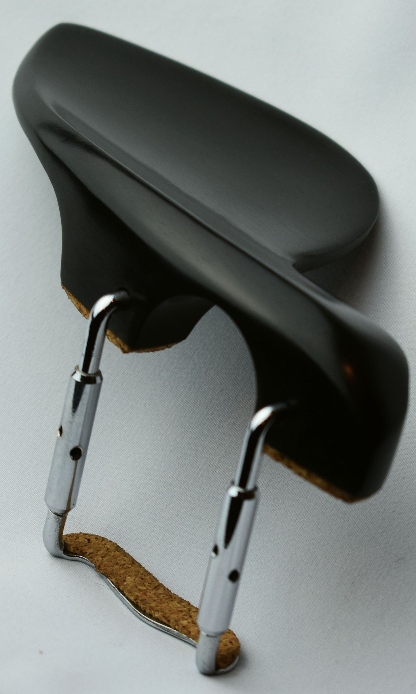 Handmade Elegant Guarneri Violin Chinrest in Ceylones Ebony, Indian Rosewood or Himalayan Boxwood by Figaro Importers