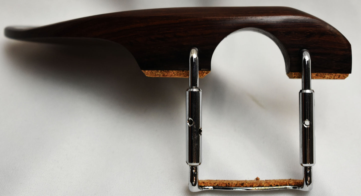 Handmade Elegant Guarneri Violin Chinrest in Ceylones Ebony, Indian Rosewood or Himalayan Boxwood by Figaro Importers