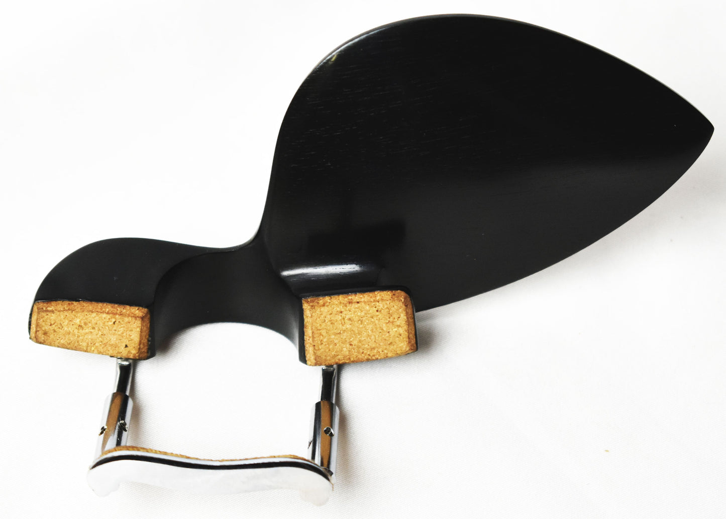 Lightweight Guarneri Violin Chinrest in Ceylonese Ebony by Figaro Importers