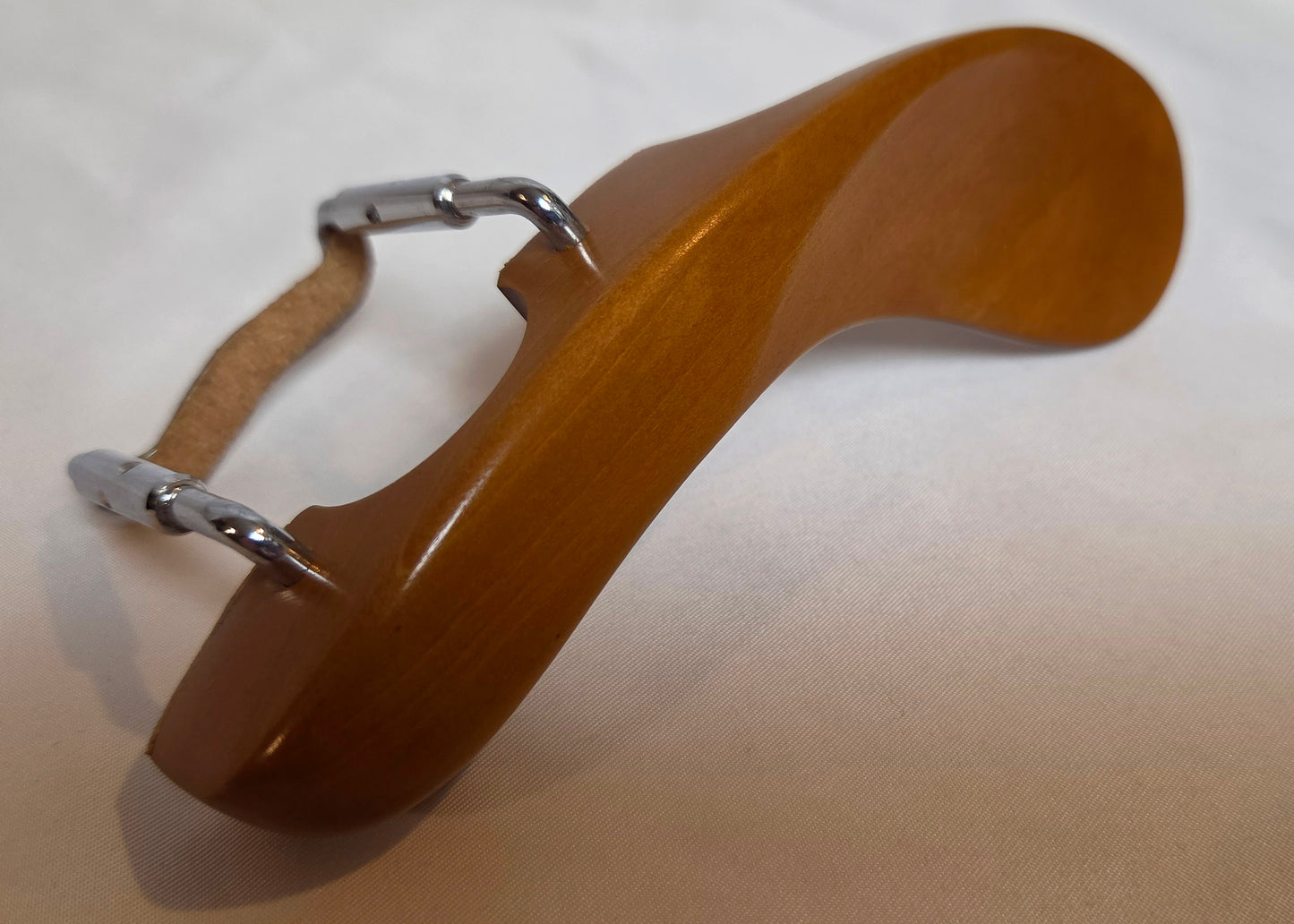 Handmade Holstein Violin or Viola Chinrest in Ceylonese Ebony, Himalayan Boxwood, or Indian Rosewood