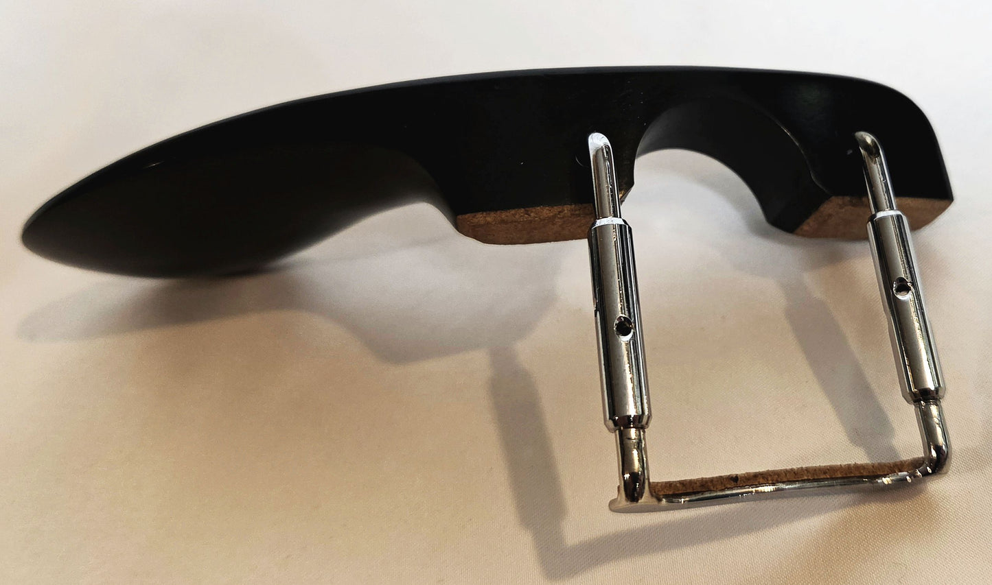 Handmade Holstein Violin or Viola Chinrest in Ceylonese Ebony, Himalayan Boxwood, or Indian Rosewood