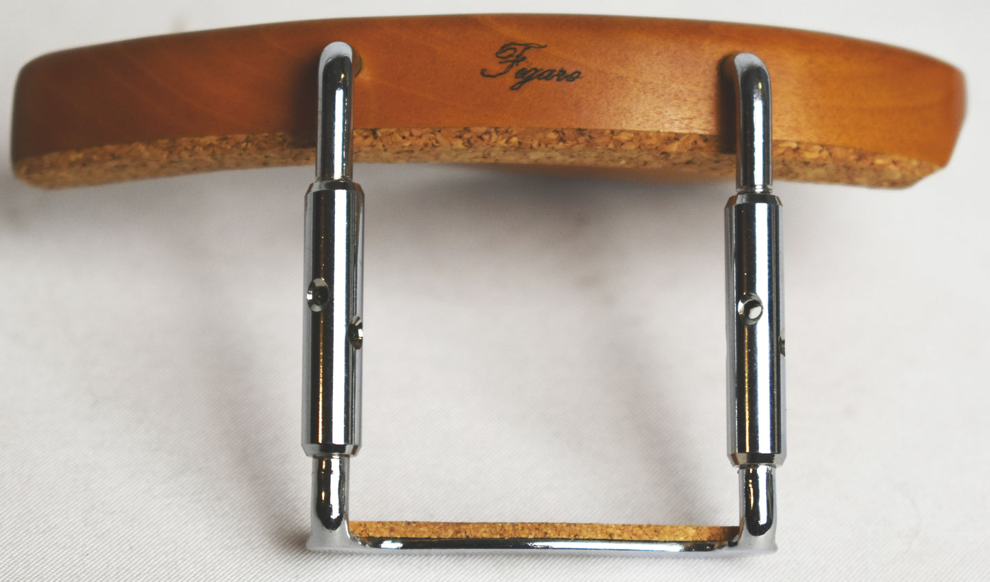 Handmade Joachim Chinrest for Violin or Viola in Himalayan Boxwood, Indian Rosewood, or Ceylonese Ebony