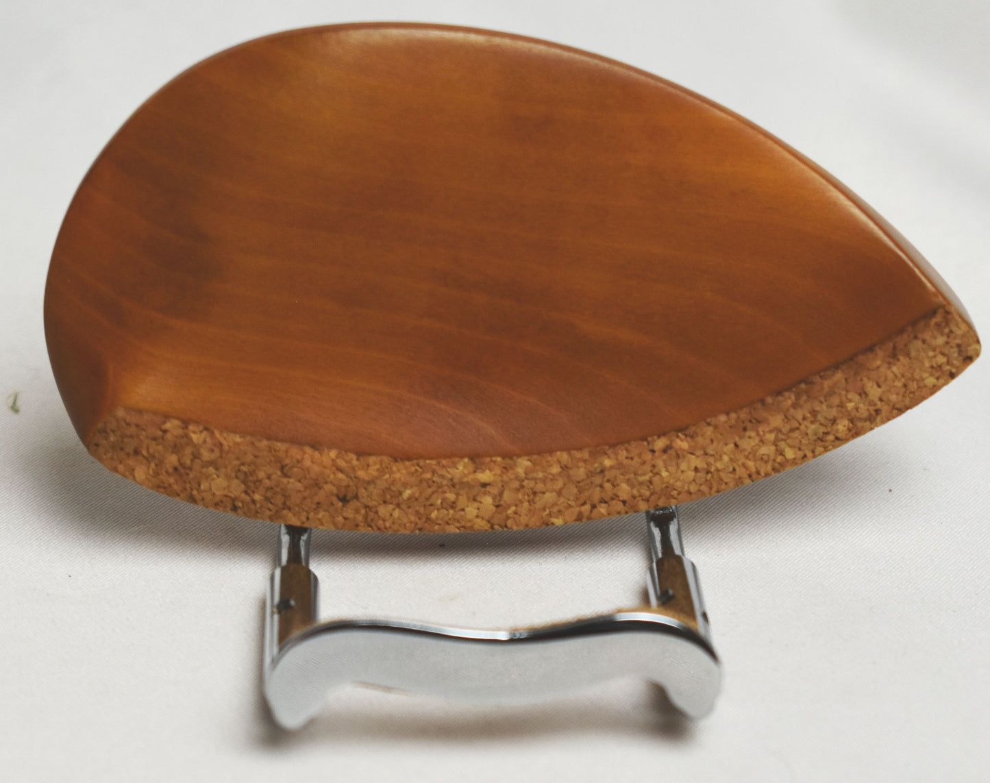 Handmade Joachim Chinrest for Violin or Viola in Himalayan Boxwood, Indian Rosewood, or Ceylonese Ebony
