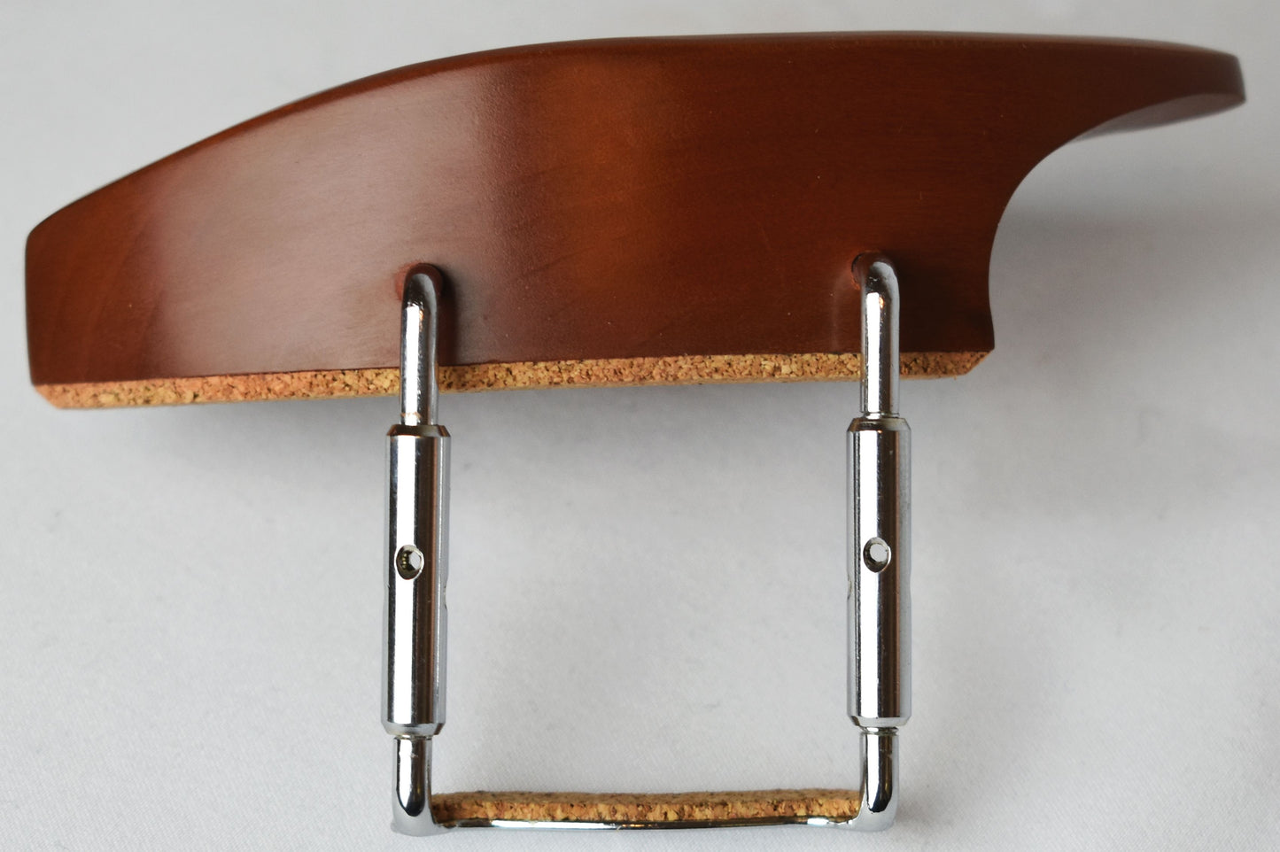 Handmade Stuber Violin Chinrest in Himalayan Boxwood, Ceylonese Ebony or Indian Rosewood by Figaro Importers