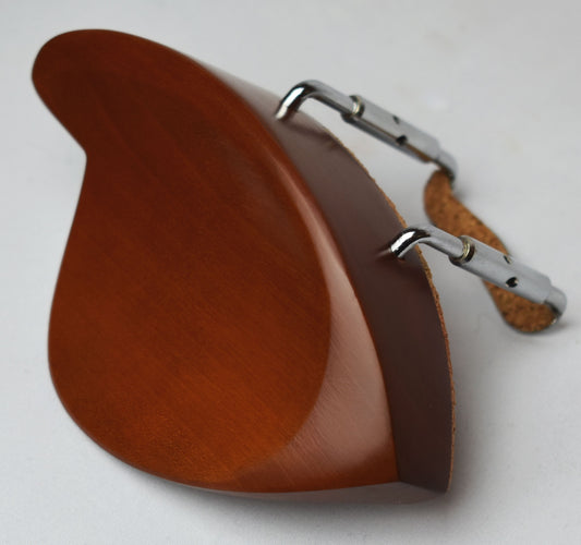 Handmade Stuber Violin Chinrest in Himalayan Boxwood, Ceylonese Ebony or Indian Rosewood by Figaro Importers