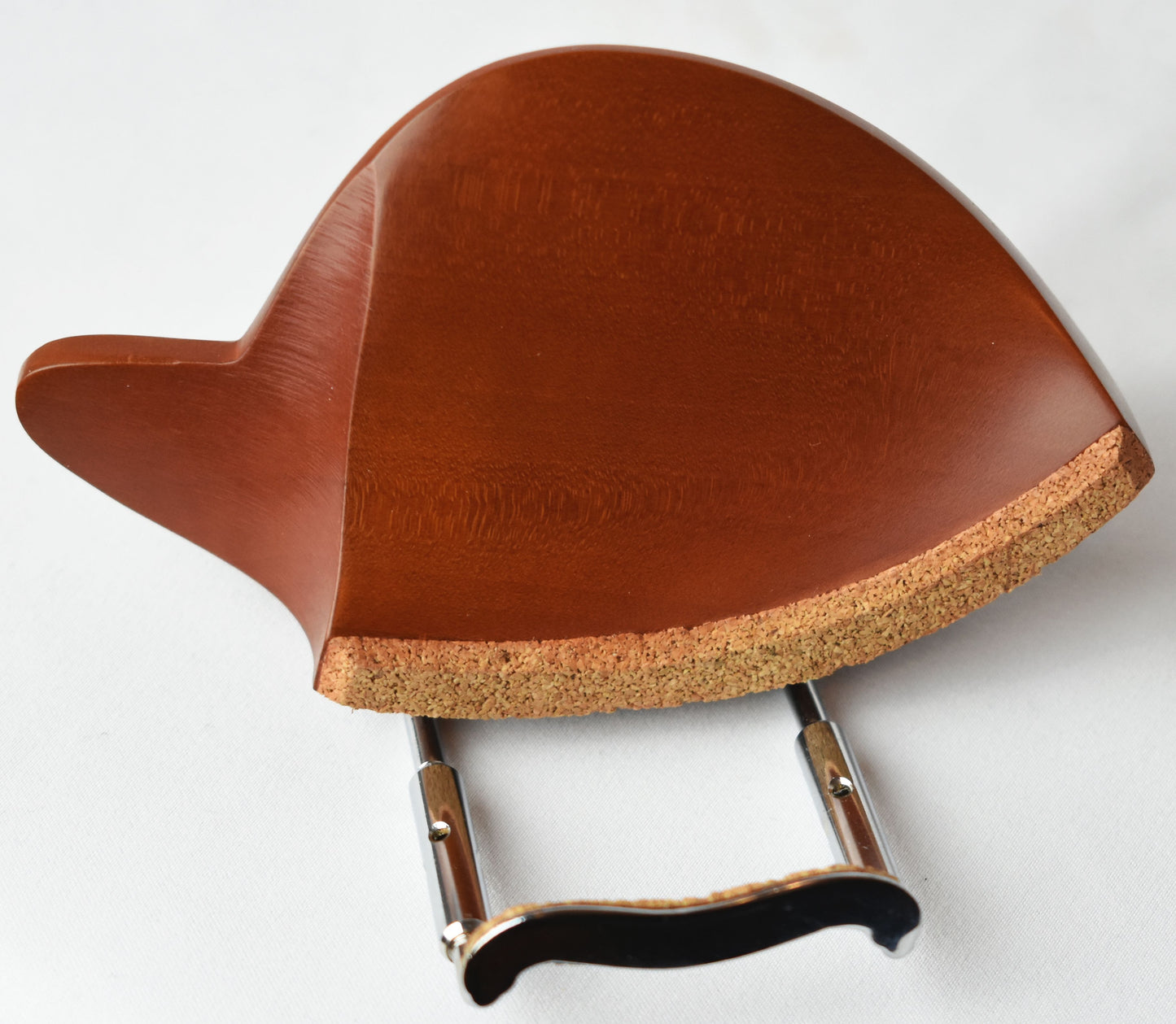 Handmade Stuber Violin Chinrest in Himalayan Boxwood, Ceylonese Ebony or Indian Rosewood by Figaro Importers