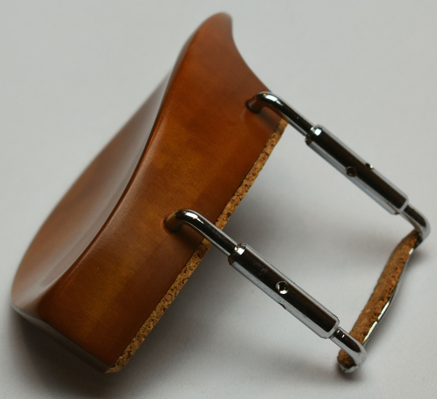 Handmade Teka Violin Chinrest in Ebony, Rosewood or Boxwood by Figaro Importers