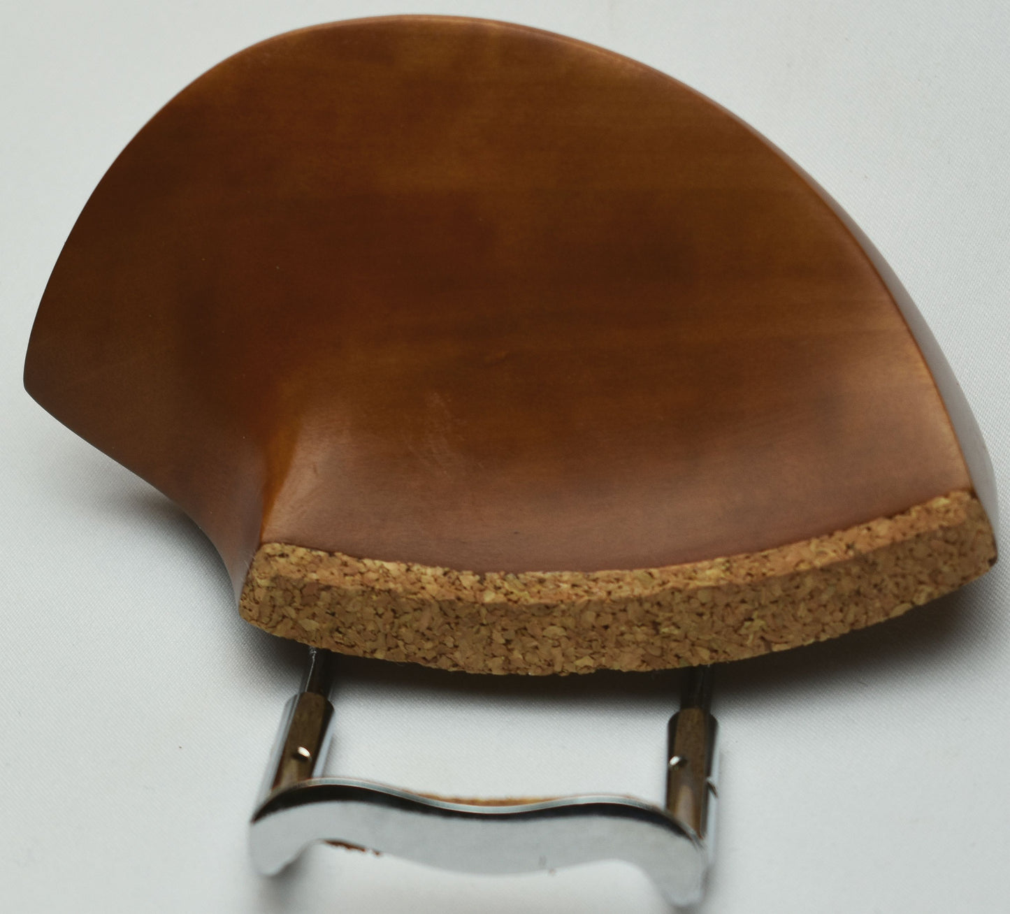 Handmade Teka Violin Chinrest in Ebony, Rosewood or Boxwood by Figaro Importers