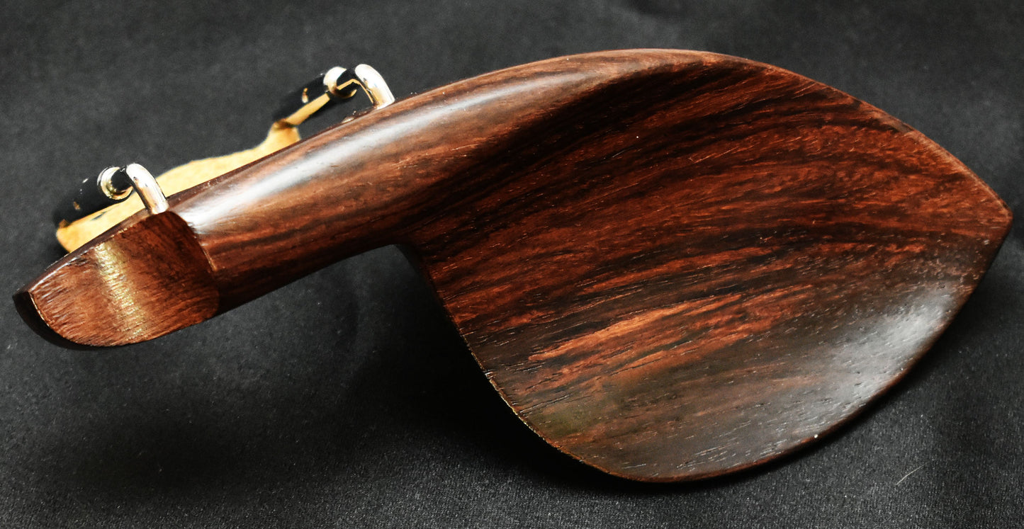 Handmade Varga Violin Chinrest in Indian Rosewood, Himalayan Boxwood, or Ceylonese Ebony by Figaro Importers