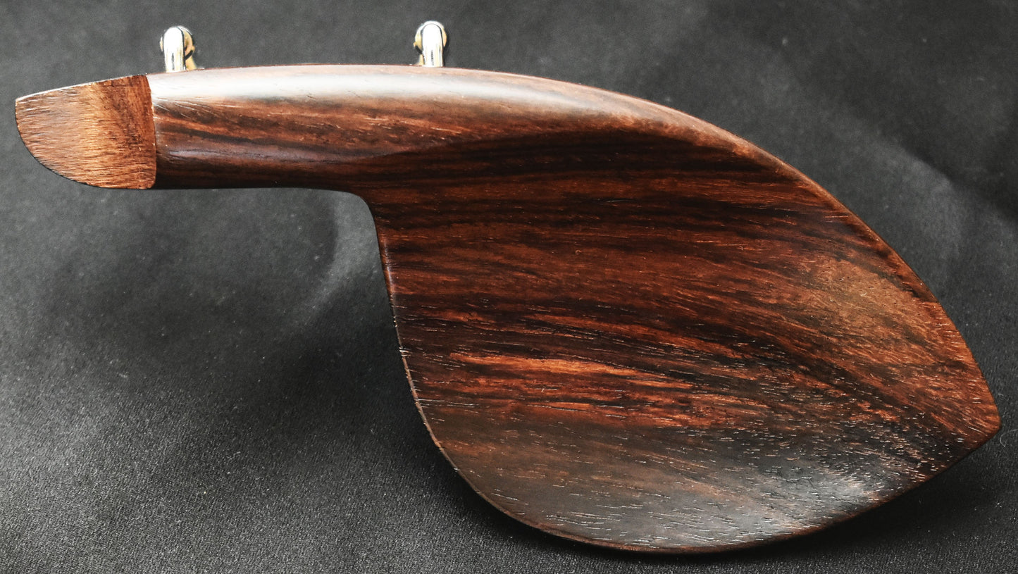 Handmade Varga Violin Chinrest in Indian Rosewood, Himalayan Boxwood, or Ceylonese Ebony by Figaro Importers