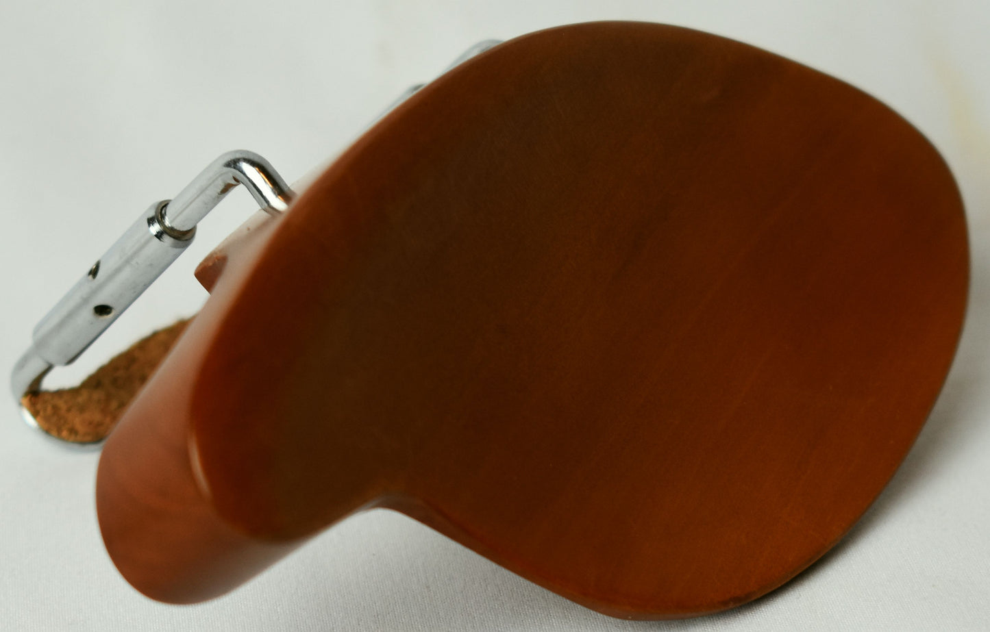 Handmade Vermeer Violin Chinrest in Indian Rosewood, Ceylonese Ebony, or Himalayan Boxwood by Figaro Importers