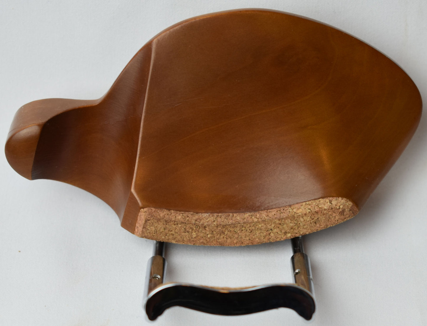 Handmade Vermeer Violin Chinrest in Indian Rosewood, Ceylonese Ebony, or Himalayan Boxwood by Figaro Importers