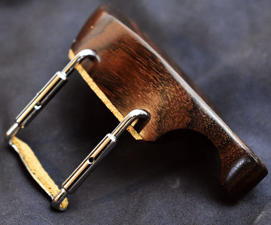 Handmade Vermeer Violin Chinrest in Indian Rosewood, Ceylonese Ebony, or Himalayan Boxwood by Figaro Importers