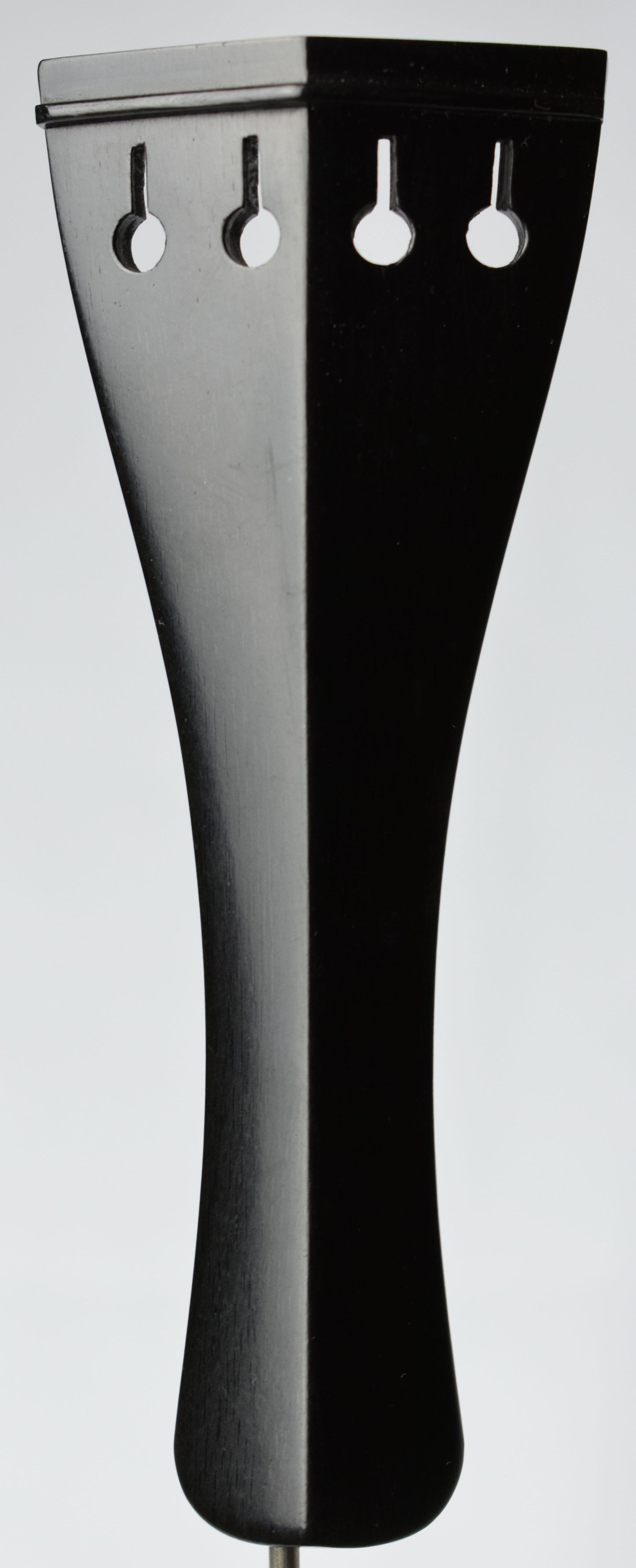 Handmade Hill Violin Tailpiece in Himalayan Boxwood, Indian Rosewood, or Ceylonese Ebony