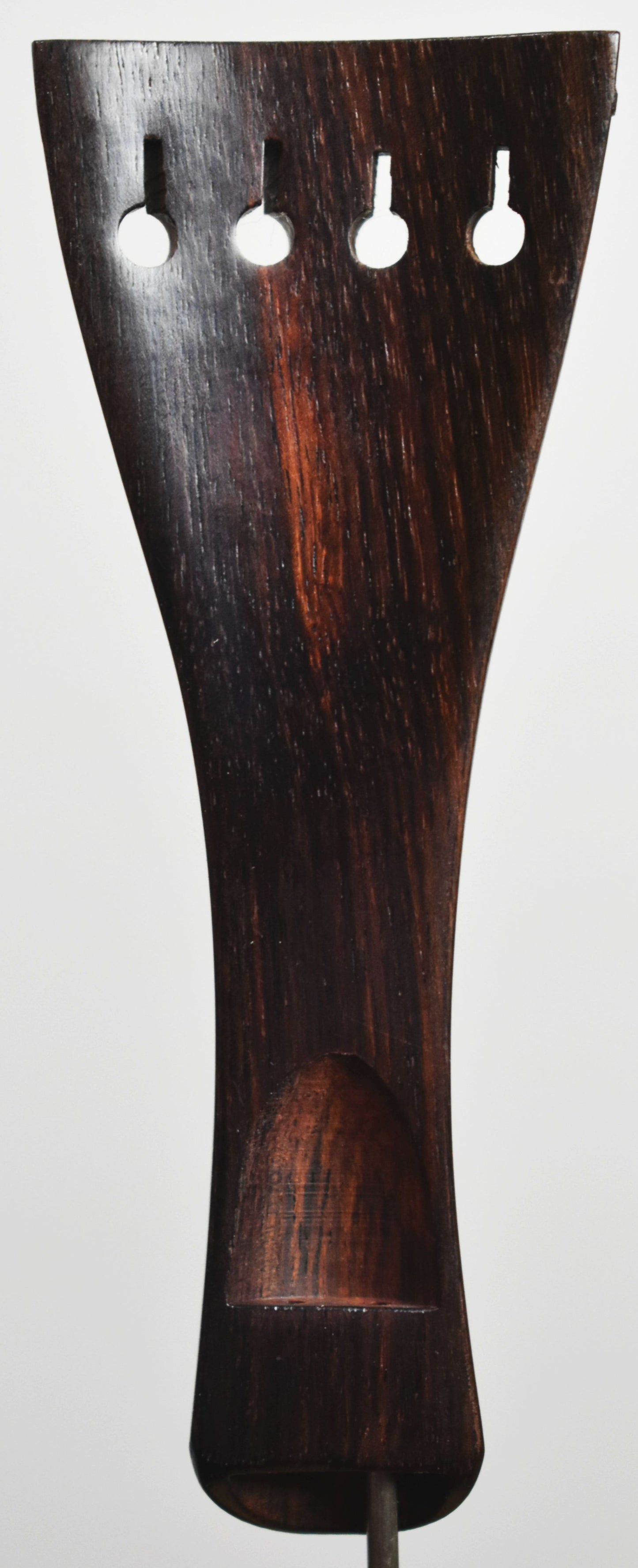 Handmade Hill Violin Tailpiece in Himalayan Boxwood, Indian Rosewood, or Ceylonese Ebony