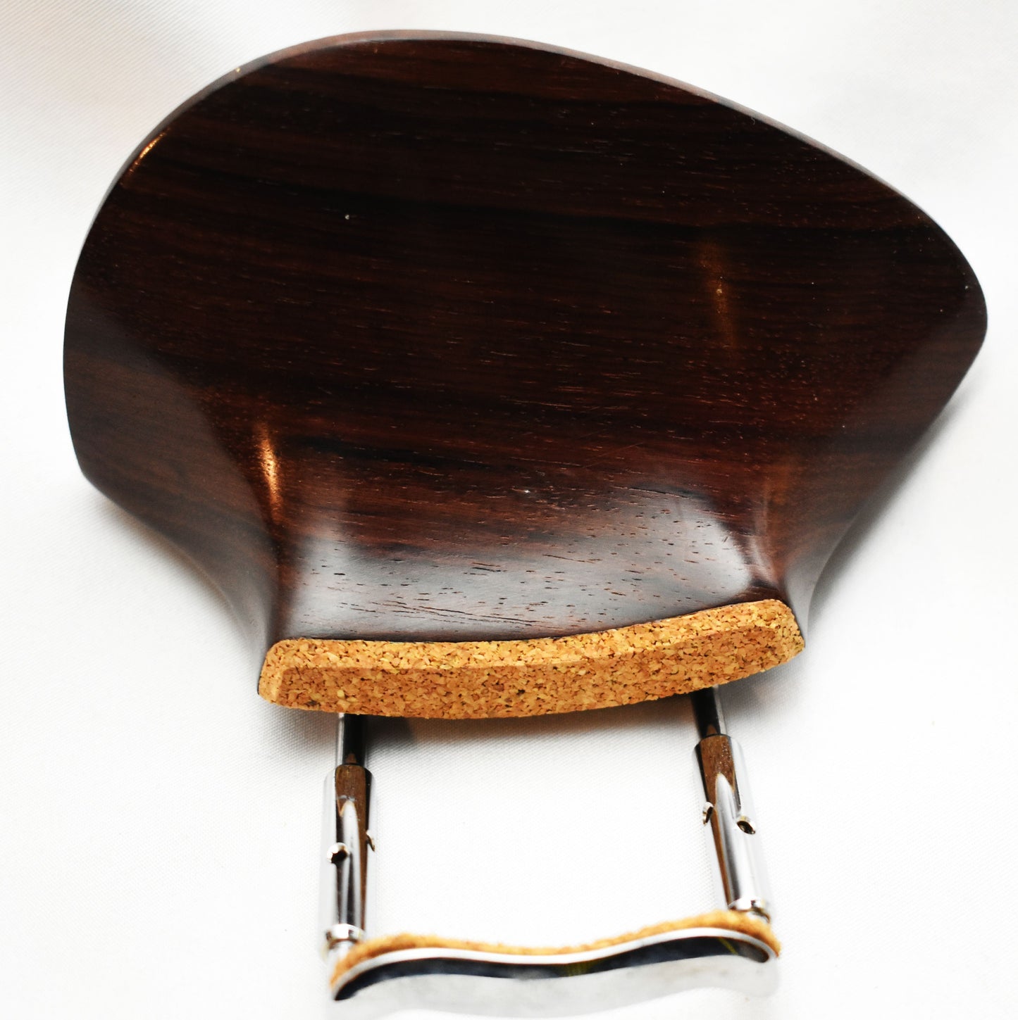 Handmade Extra High (35 mm) Brandt Violin Chinrest in Himalayan Boxwood, Ceylonese Ebony, or Indian Rosewood by Figaro Importers