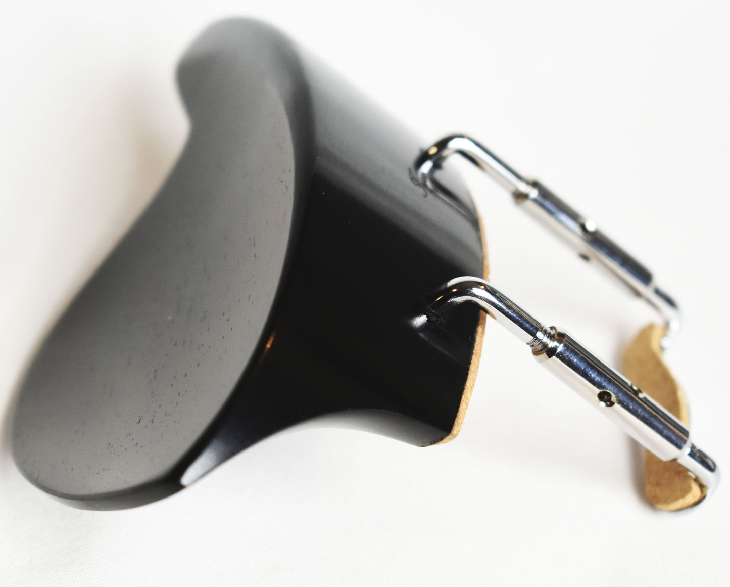 Handmade high (33mm) Morawetz Violin Chinrest in Ceylonese Ebony, Himalayan Boxwood, or Ceylonese Ebony (Copy)