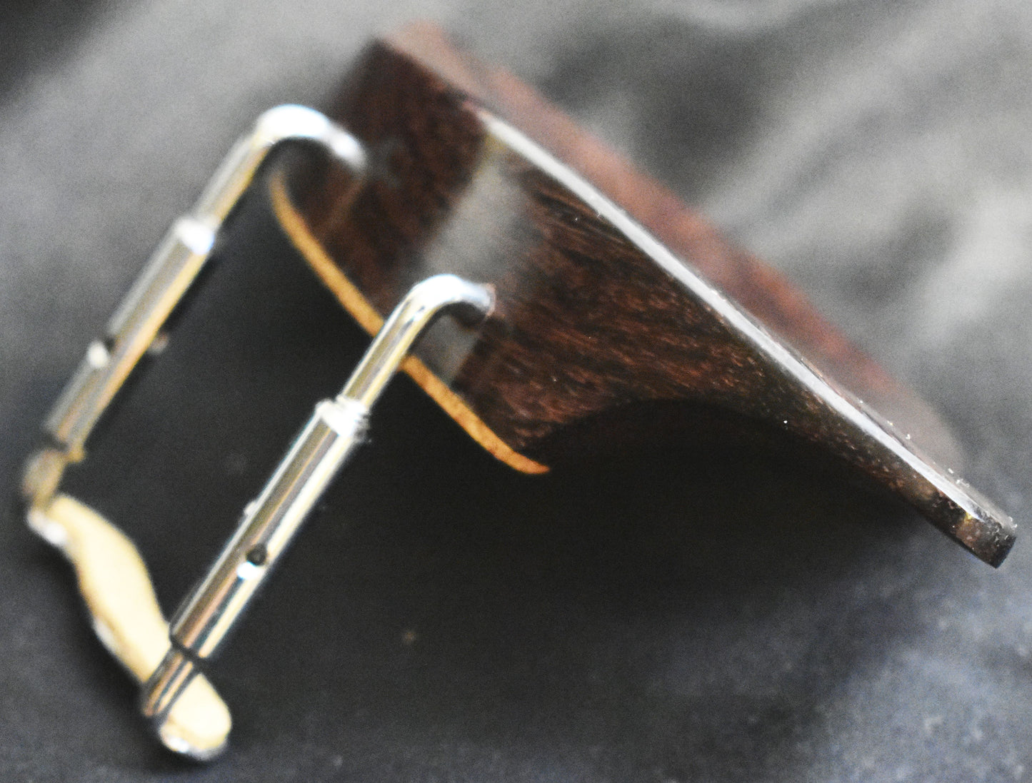 Handmade (21mm) Morawetz Violin Chinrest in Ceylonese Ebony, Himalayan Boxwood, or Ceylonese Ebony