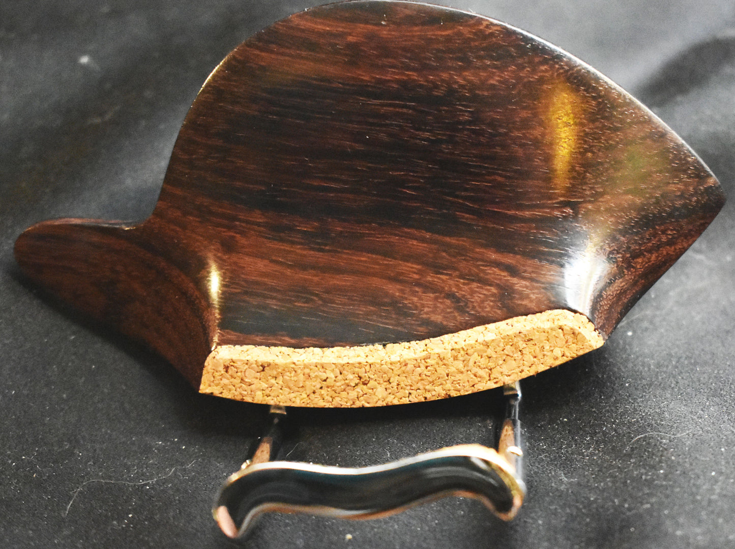 Handmade (21mm) Morawetz Violin Chinrest in Ceylonese Ebony, Himalayan Boxwood, or Ceylonese Ebony